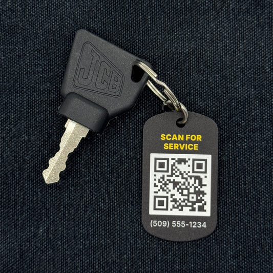 Custom Scan for Service QR Business Tag Kit