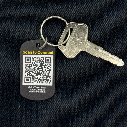 Custom Scan to Connect QR Business Tag Kit